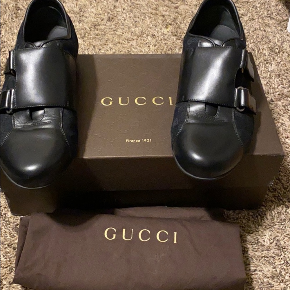 Gucci black sneakers